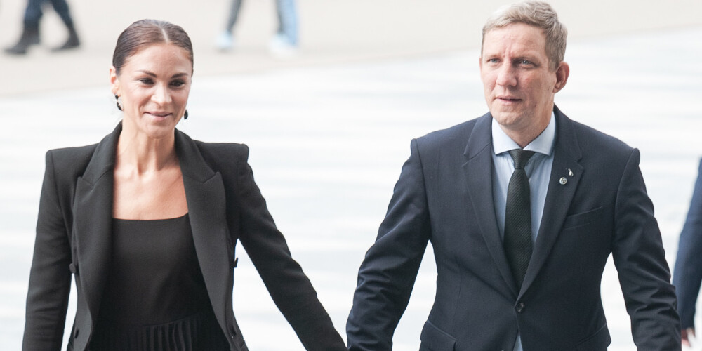 Aktieru pāris Ilze Ķuzule-Skrastiņa un Artūrs Skrastiņš.