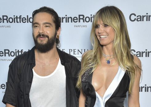 Heidija un Toms 4. jūlijā - jau krietnu laiku kā precēta pāra godā, izrādās.