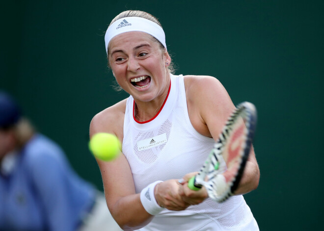 Ostapenko pirmo reizi spēlēs Vimbldonas jaukto dubultspēļu finālā