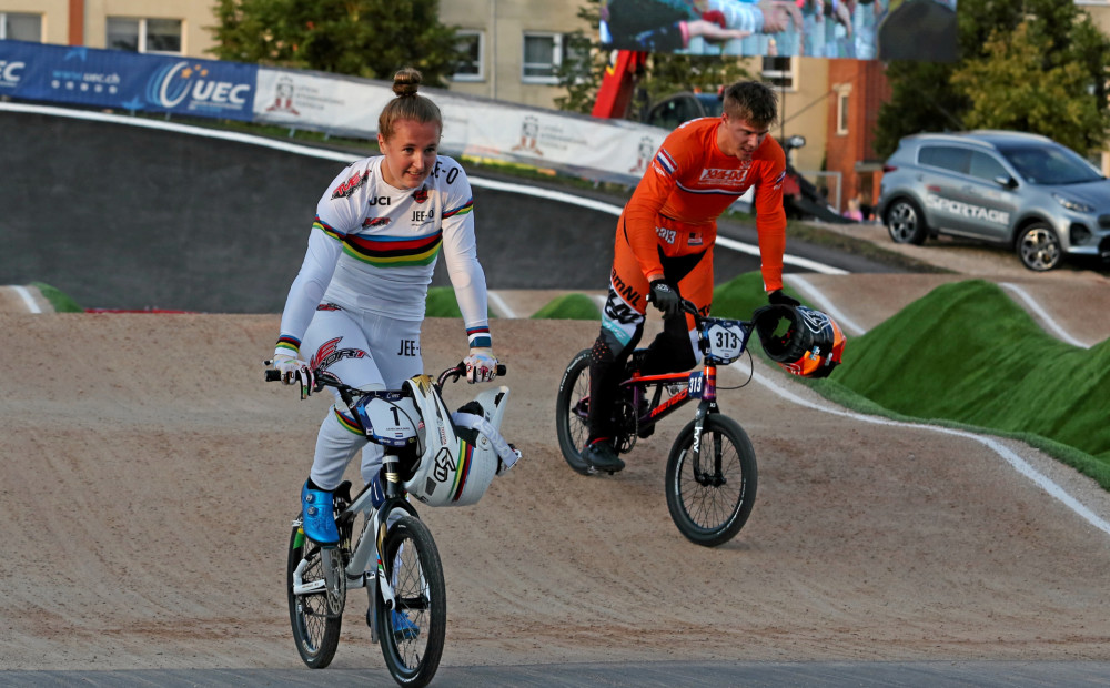 Eiropas BMX čempionātā Valmierā latvieši apstājas pusfinālā