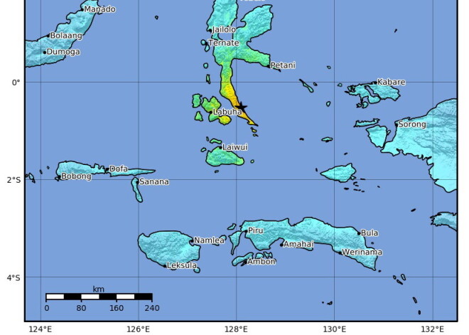 Indonēzijas Moluku salas satricina 7,3 magnitūdu zemestrīce
