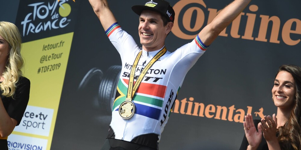 DĀR riteņbraucējs Impejs uzvar "Tour de France" posmā, kopvērtējuma vadību saglabājot Alafilipam
