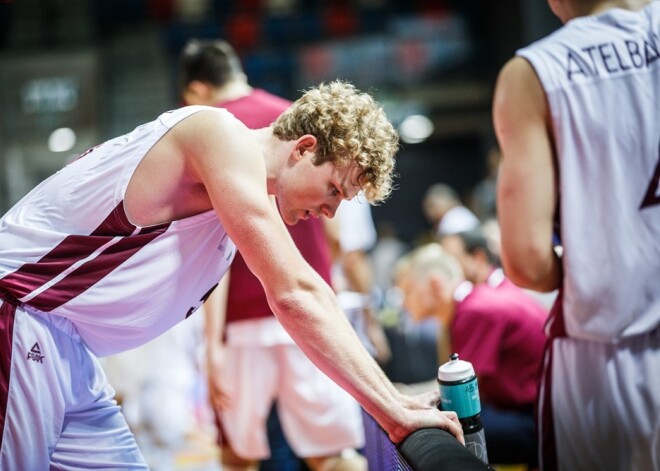 Latvijas U-20 basketbolistiem vēl viens zaudējums Eiropas čempionātā