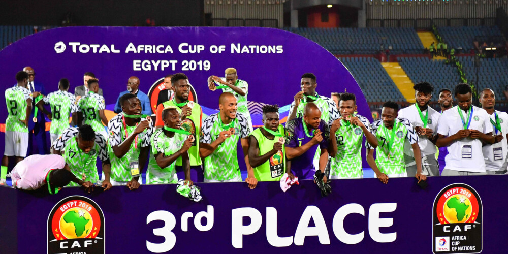 Nigērijas futbolisti izcīna Āfrikas Nāciju kausa bronzu