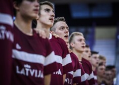 Latvijas U-20 basketbolisti Eiropas čempionātā piekāpjas Melnkalnes izlasei