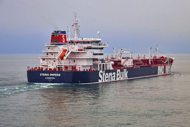 Aizturētais tankkuģis "Stena Impero".