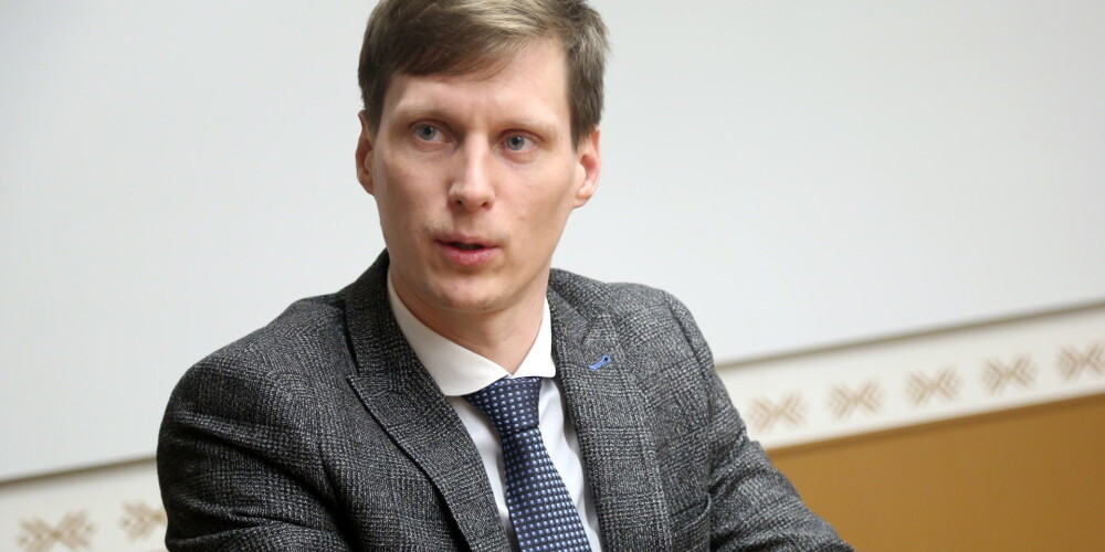 Министр экономики Ральф Немиро (KPV LV)