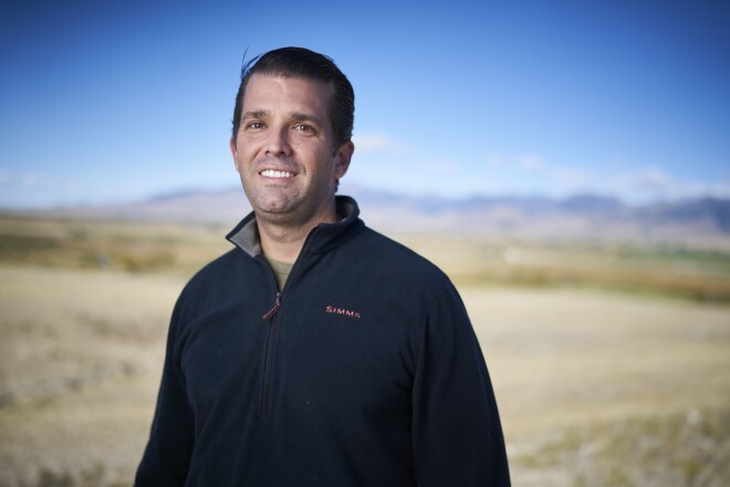 ASV prezidenta vecākais dēls Donalds Tramps juniors.