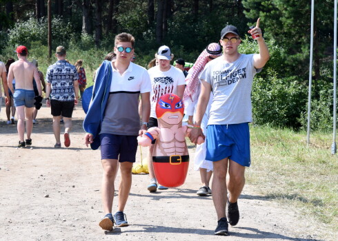 "Positivus" festivāls Salacgrīvā.