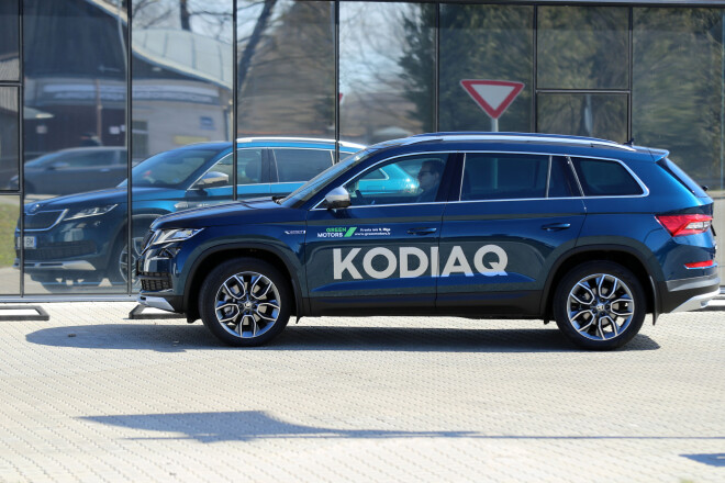 Šāda "Škoda Kodiaq Scout" cena ir 34 200 eiro.