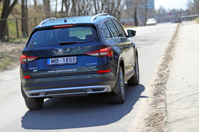 Šāda "Škoda Kodiaq Scout" cena ir 34 200 eiro.