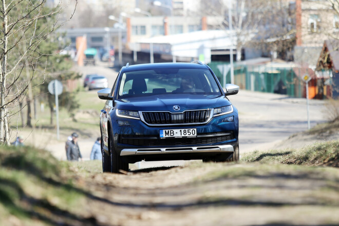 Šāda "Škoda Kodiaq Scout" cena ir 34 200 eiro.