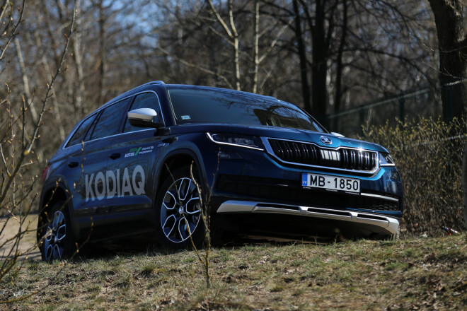 Šāda "Škoda Kodiaq Scout" cena ir 34 200 eiro.