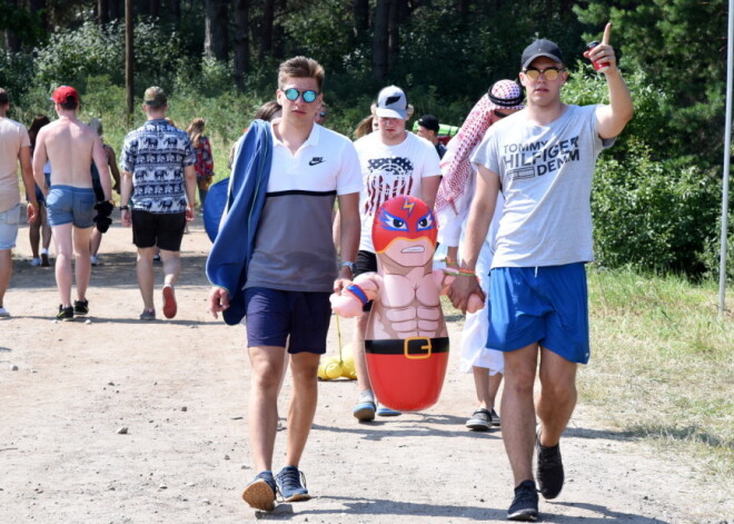 Во время фестиваля Positivus полиция будет усиленно контролировать дорожное движение и употребление наркотиков