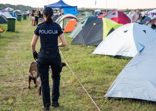 Policija uzsākusi kriminālprocesu par narkotiku glabāšanu festivālā "Positivus"