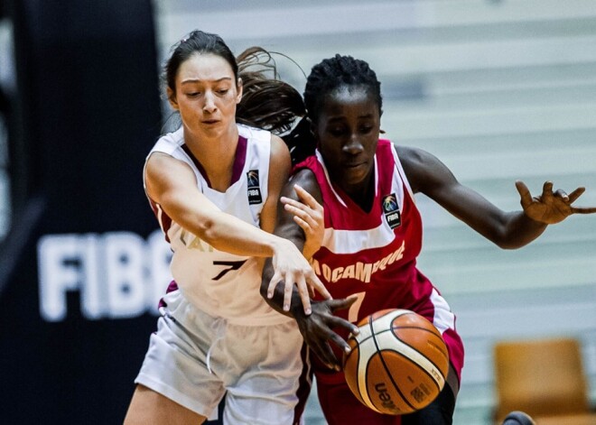 Latvijas basketbolistes PK cīnīsies par 13.vietu; Melderei ceturtais "double-double"