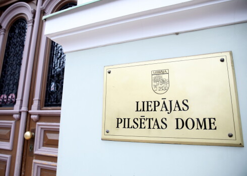 Liepājas pilsētas domes ēka.