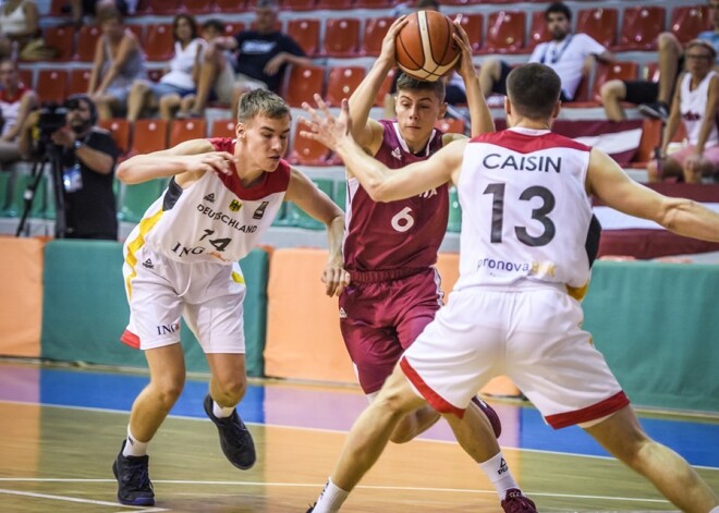 Latvijas U-18 basketbolisti Eiropas čempionātā cīnīsies par 13. vietu