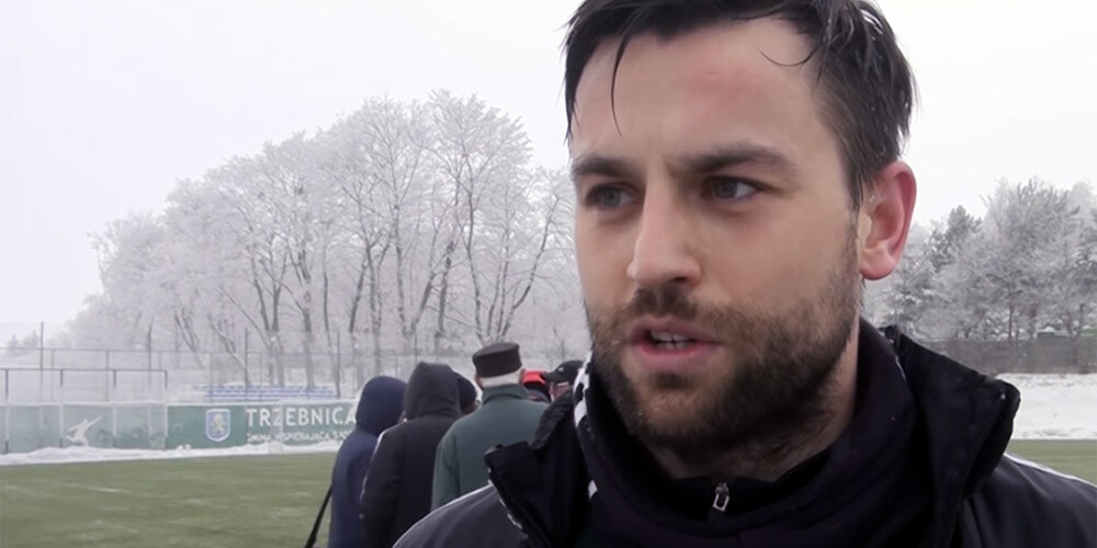 "Bija liela priekšnojauta. Laukumā biju tikai dažas minūtes un šķiet, ka iesitu ar pirmo pieskārienu," par gūtajiem vārtiem teica "Riga" uzbrucējs Kamils Bilinskis. 