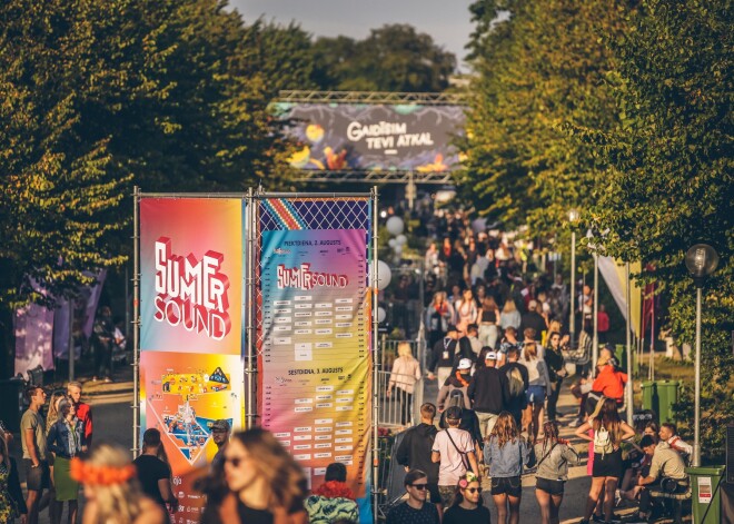 Policija ziņo par parkāpējiem "Summer Sound" festivālā