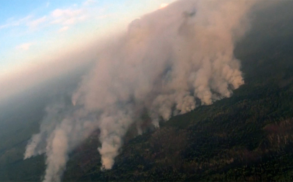 VIDEO: Krievijā meža ugunsgrēki izpletušies Beļģijas lielumā, un laikapstākļu prognozes nav iepriecinošas