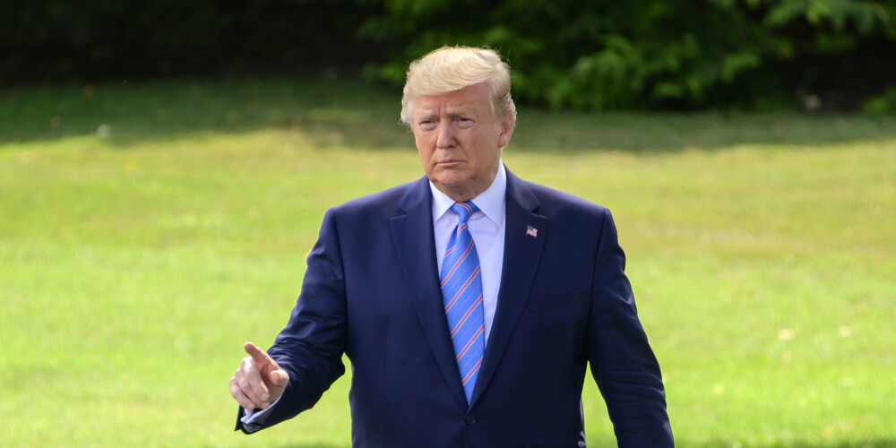 ASV prezidents Donalds Tramps. 