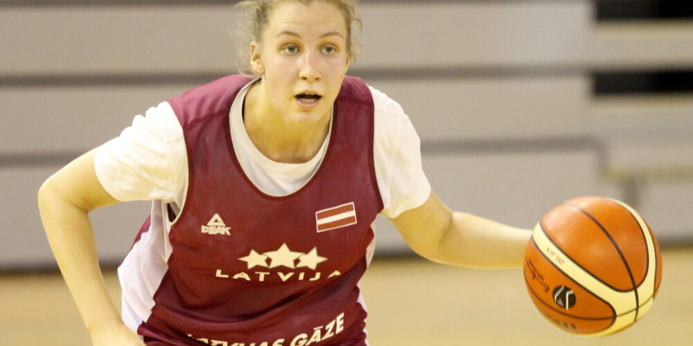 Latvijas U-20 basketbolistes Eiropas čempionāta astotdaļfinālā atzīst Beļģijas pārākumu