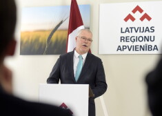 Latvijas Reģionu apvienības pārstāvis Varis Krūmiņš.
