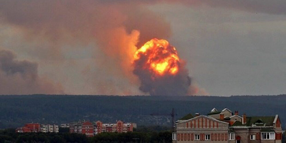Krievijā reaktīvā dzinēja sprādzienā poligonā gājuši bojā divi cilvēki