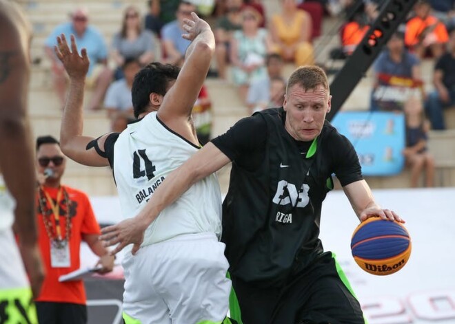 "Rīga Ghetto Basket" 3x3 basketbolisti zaudē Bukarestes "Challenger" posma ceturtdaļfinālā