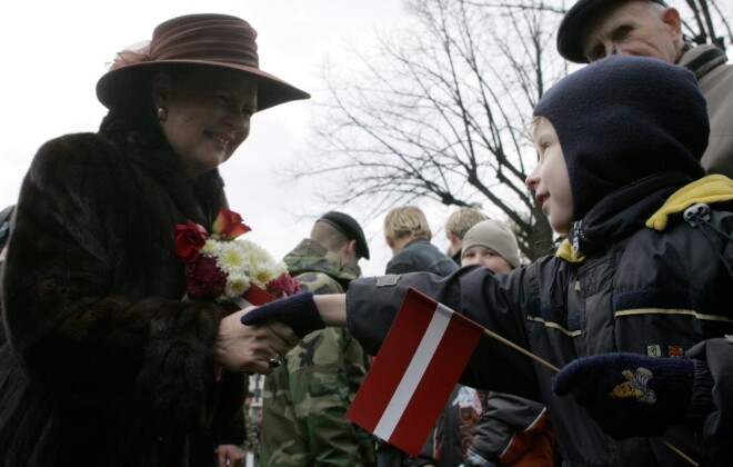 Eksprezidente Vaira Vīķe-Freiberga.