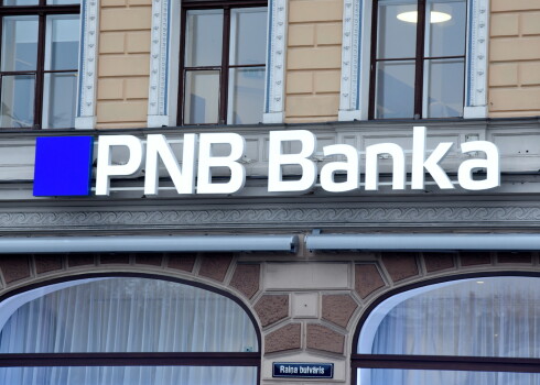 "PNB banka" izkārtne.