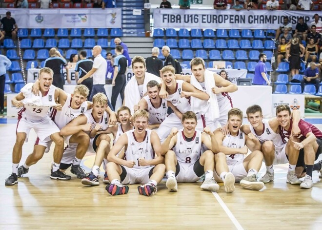 Basketbolists Briedis Eiropas U-16 čempionātu noslēdzis kā piektais labākais piespēlētājs