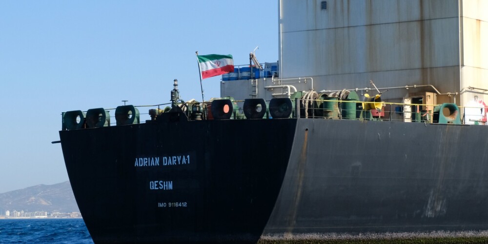 Irānas tankkuģis atstājis Gibraltāru