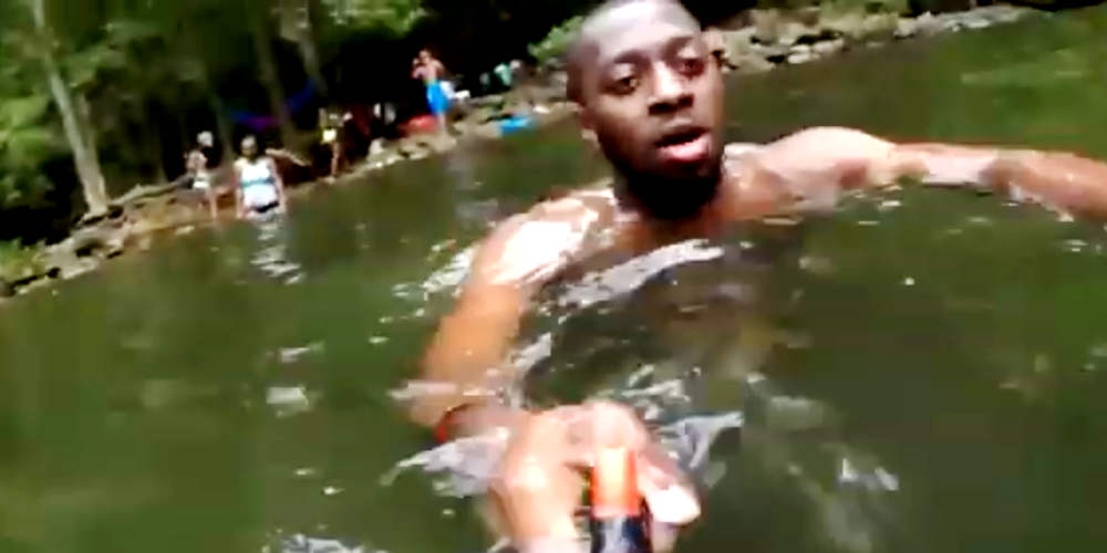 Nirstot Tenesī ūdenskritumā, vlogeris atrod GoPro kameru, kurā redzams pirms 2 gadiem noslīcis vīrietis
