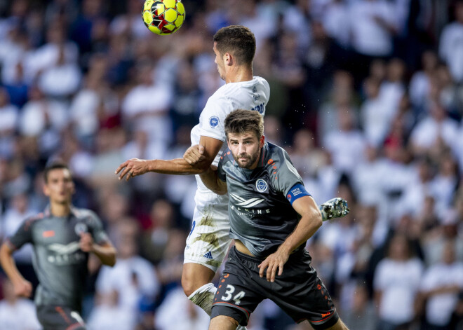 Latvijas čempione "Riga" zaudē dāņiem UEFA "play off" mačā