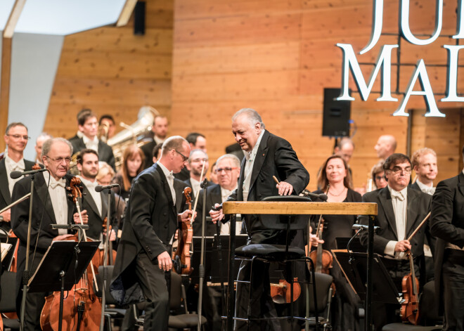 Ar Izraēlas filharmoniskā orķestra koncertu noslēdzas mūzikas festivāla RĪGA JŪRMALA trešā nedēļas nogale