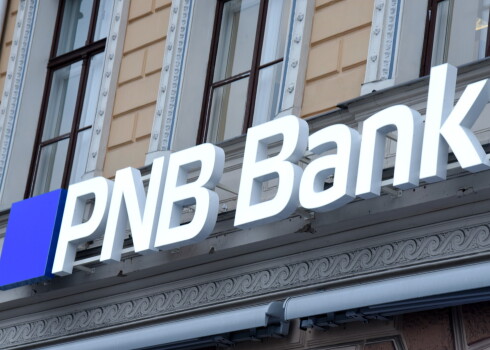 "PNB banka" izkārtne.