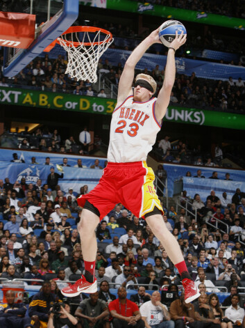Čeiss Badingers 2012. gadā piedalījās arī NBA "Slam dunk" konkursā, izcīnot otro vietu.