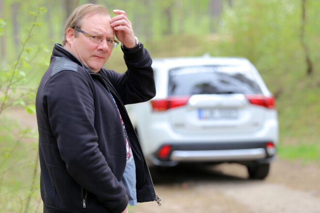 "Deviņvīri" testē "Mitsubishi Outlander".