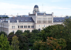 Latvijas Universitātes ēka.