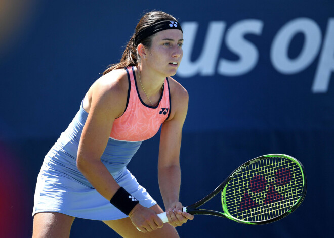 Sevastova pēc vāja sākuma iekļūst "US Open" turnīra trešajā kārtā