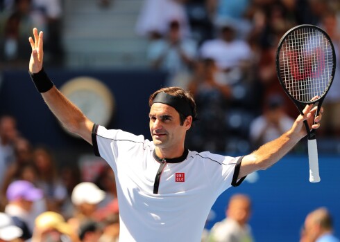 Federers ar pārliecinošu uzvaru iekļūst ASV atklātā čempionāta astotdaļfinālā