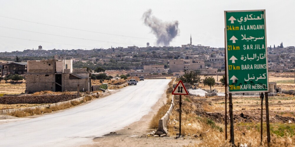 Pentagons: ASV spēki devuši triecienu "Al Qaeda" Sīrijas atzara līderiem pie Idlibas