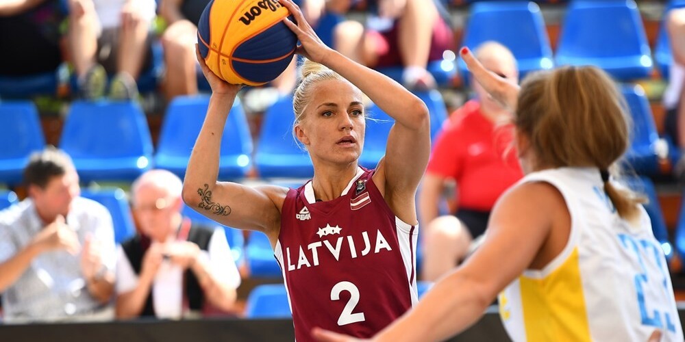 Latvijas 3x3 basketbolistes sasniedz Eiropas kausa pusfinālu