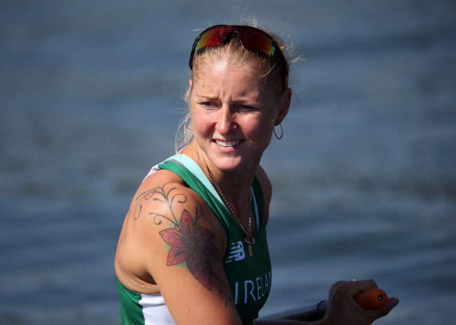 Īriju pārstāvošā latviešu airētāja Pušpure nosargā pasaules čempiones titulu