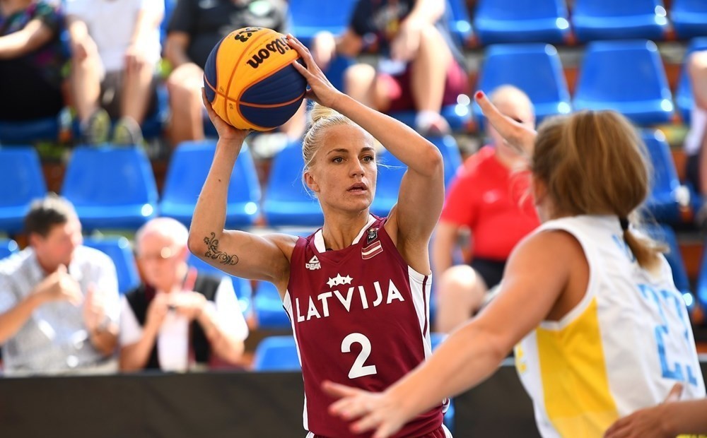 Latvijas 3x3 basketbolistes izcīna Eiropas kausa bronzas medaļas
