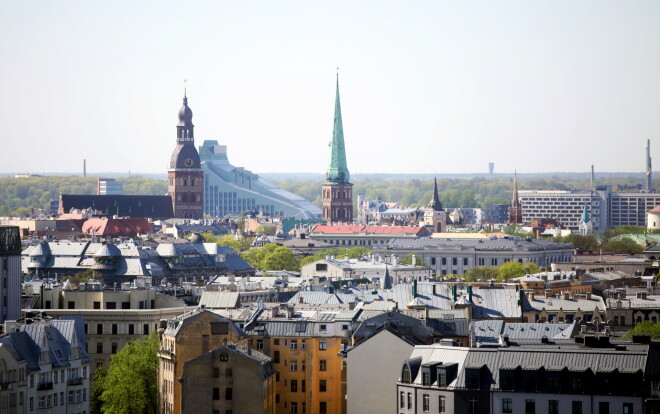 Rīgas panorāma.
