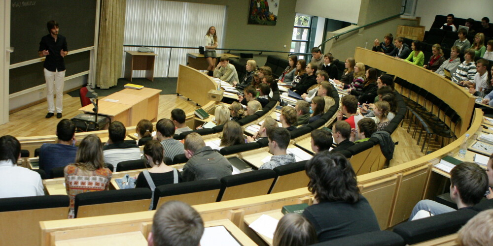 В Латвийском университете и Рижском университете Страдиня в этом году увеличилось количество первокурсников