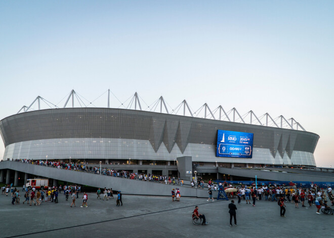 Krievijas premjerlīgas klubs "Rostov" izmests no Pasaules kausa stadiona